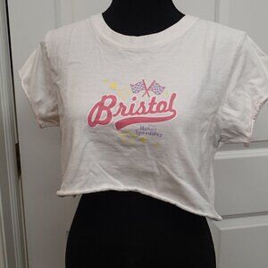 Bristol Motor Speedway Youth XLarge Cropped Tshirt
